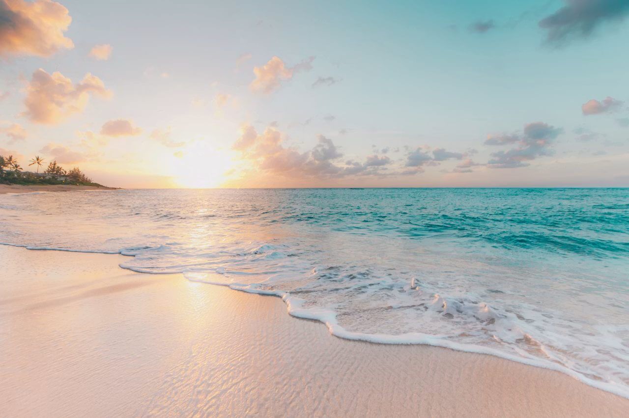 Tropical paradise beach