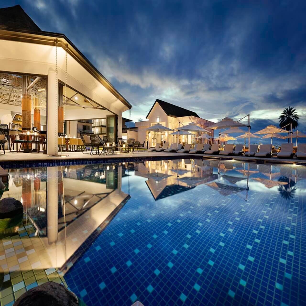 Luxury resort with a view