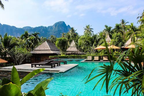 Seaside resort